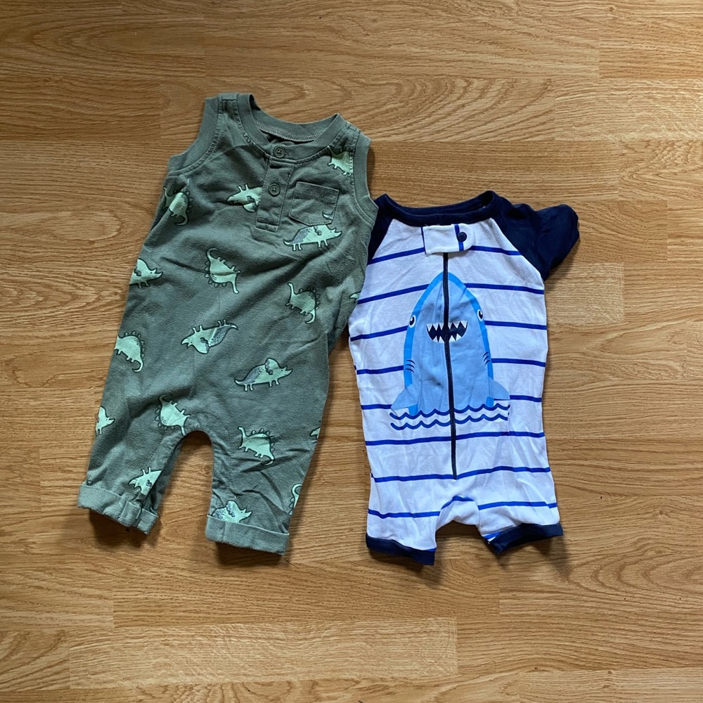 Bundle of 2 Summertime Rompers ☀️